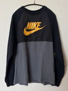 ナイキ　トップス　メンズ　黒　黄色