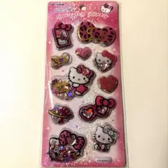 【正規品レア】キティ　サンリオ　スパンコールパーティー　ヒョウ柄