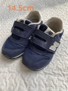 ニューバランス キッズスニーカー IZ373 ネイビー　14.5cm 記名あり