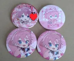 すとぷり　さとみくん　缶バッジ（サイン入りあり）④