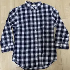 SHIPS JET BLUE チェック柄シャツ Mサイズ
