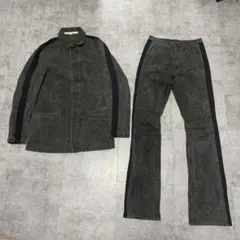 00s rip カオチン染め　フレアパンツ　セットアップ　ccp