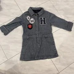 Tommy Hilfiger ストライプワンピース 七分袖