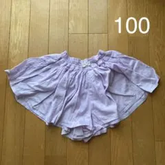 プティマイン キュロットスカート 100