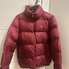 TOMMY JEANS ワインレッド ダウンジャケット Sのサムネイル
