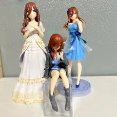 五等分の花嫁 フィギュア 3体セット　中野三玖