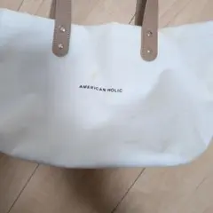 AMERICAN HOLIC トートバッグ ホワイト
