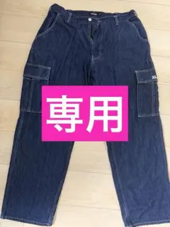 user_5638様専用 XLARGE カーゴパンツ 36 デニムブルー