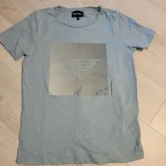 EMPORIO ARMANI ライトブルー Tシャツ 14A