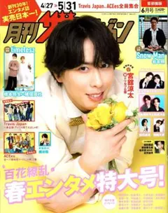 月刊ザテレビジョン 首都圏版 2026年6月号 宮舘涼太 Snow Man