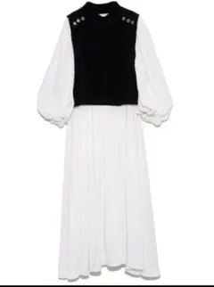 CELFORDニットベスト付きワンピースサイズ:36 定価: 29,700円