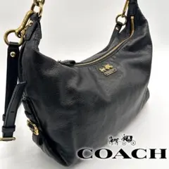 COACH コーチ 2WAY ショルダーバッグ ハンドバッグ マディソン 三日月