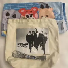 東京ドームRIZING アプグレ特典トートバッグとブランケットセット