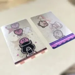 星のカービィ まじかる百貨店 クリアカード 大砲 パラソル セット 動く