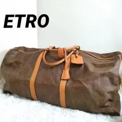 ETRO ペイズリーボストンバッグ 60Lx30Hx27W - メルカリ
