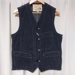 SUGAR CANE シュガーケン ウォバッシュストライプ ワークベスト - メルカリ