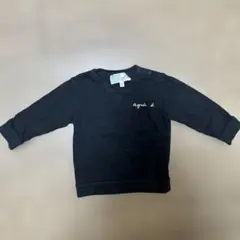 【agnès b. アニエスベー】ロゴ入りロンT18 mois