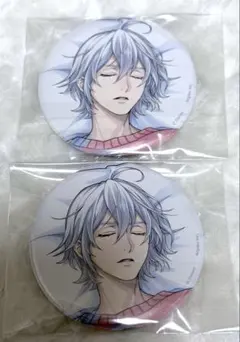 ツイステ くつろぎマイルーム 缶バッジ シルバー - メルカリ
