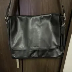 COACH ショルダーバッグ ブラック レザーのサムネイル