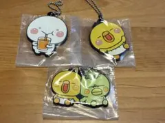 しろまる、ピッピ、かっぱさん　キーホルダー　(いしいともこ)