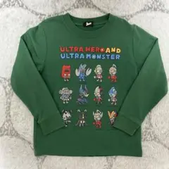 ウルトラヒーロー　ロングTシャツ　120cm