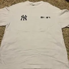 New York Yankees ホワイト Tシャツ L