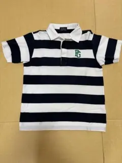 PEARLY GATES ストライプ ポロシャツ 89