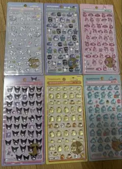 ⭐︎正規品⭐︎ボンボンドロップシールミニ　サンリオ6種　新品未開封
