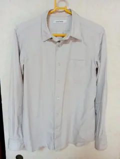 希少 ID DAILYWEAR シルク混 長袖シャツ サイズ2