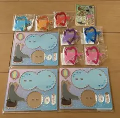 フクヤ キャラ福くじ 水族館 ジオラマスタンド マルチスタンド アクキー