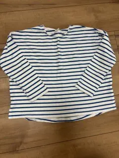 ストライプ長袖カットソー 130cm