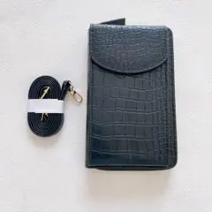 ✨即購入OK✨ スマホポーチ レディース ショルダーバッグ 斜め掛け ブラック