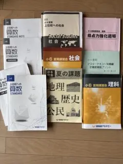 早稲田アカデミー 2025年 夏期講習会 小6 テキストのサムネイル