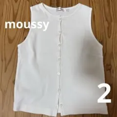 moussy タンクトップ　サイズ2