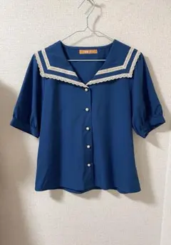 フィント　半袖ブラウスのサムネイル