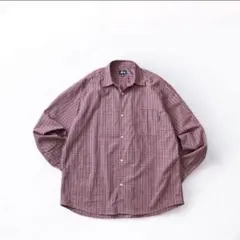 90s OLD stussy チェック シャツ USA製のサムネイル