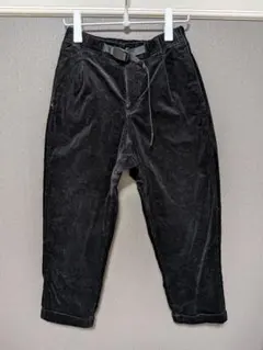 グラミチ コーデュロイ ブラックパンツ