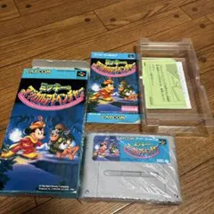 ミッキーのマジカルアドベンチャー　スーパーファミコンソフト　箱説明書あり