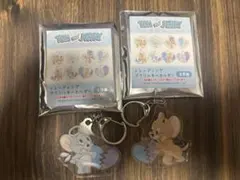 トムとジェリー トレーディングアクリルキーホルダー タフィー ジェリー