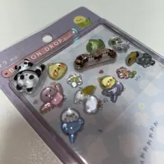 正規品 インコ パンダ レッサーパンダ 12個ボンボンドロップシール おすそわけ