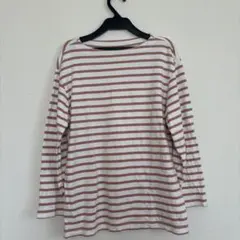 MUJI ボーダー 長袖Tシャツ Mサイズ