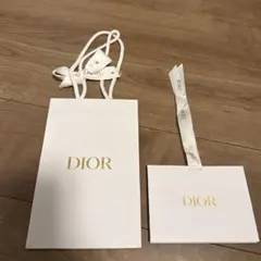 DIOR ショップ袋 2点セット 新品未使用