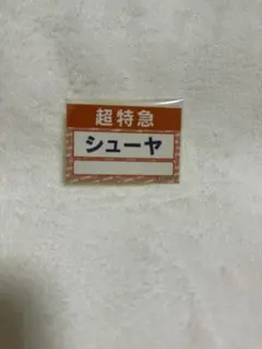 超特急 シューヤ ダンエビ祭 名札ステッカー