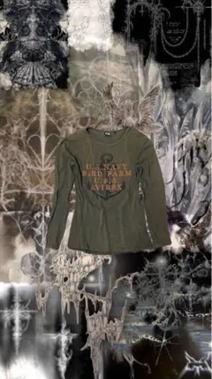 archive AVIREX U.S. NAVY BIRD FARMカットソー