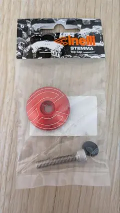 Cinelli STEMMA Top Cap レッドのサムネイル