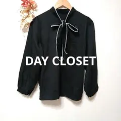 DAY CLOSET デイクローゼット リボン ブラウス タイ付きのサムネイル