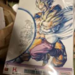 ドラゴンボール一番くじ H賞カラーイラストクリアポスター