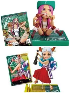 ワンピースカード　レカフィグ　ヤマト　ボニー　カード＆フィギュアセット③