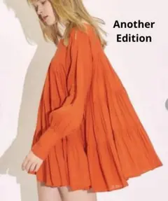 アナザーエディション　ワンピース　チュニック　春　レイヤード　M