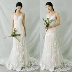 前撮り ウェディング マーメイドドレス